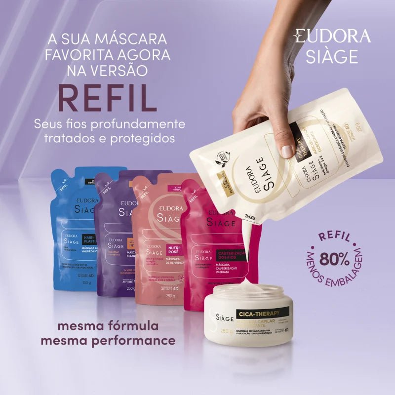 Refil Máscara Capilar Siàge Hair-Plastia 250g - Imagem 2