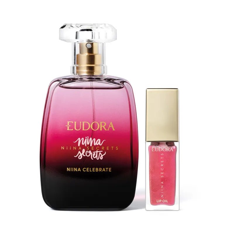 Combo Niina Secrets: Desodorante Colônia 100ml + Lip Oil 7ml