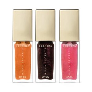 Combo Niina Secrets Lip Oil Shine Flowers