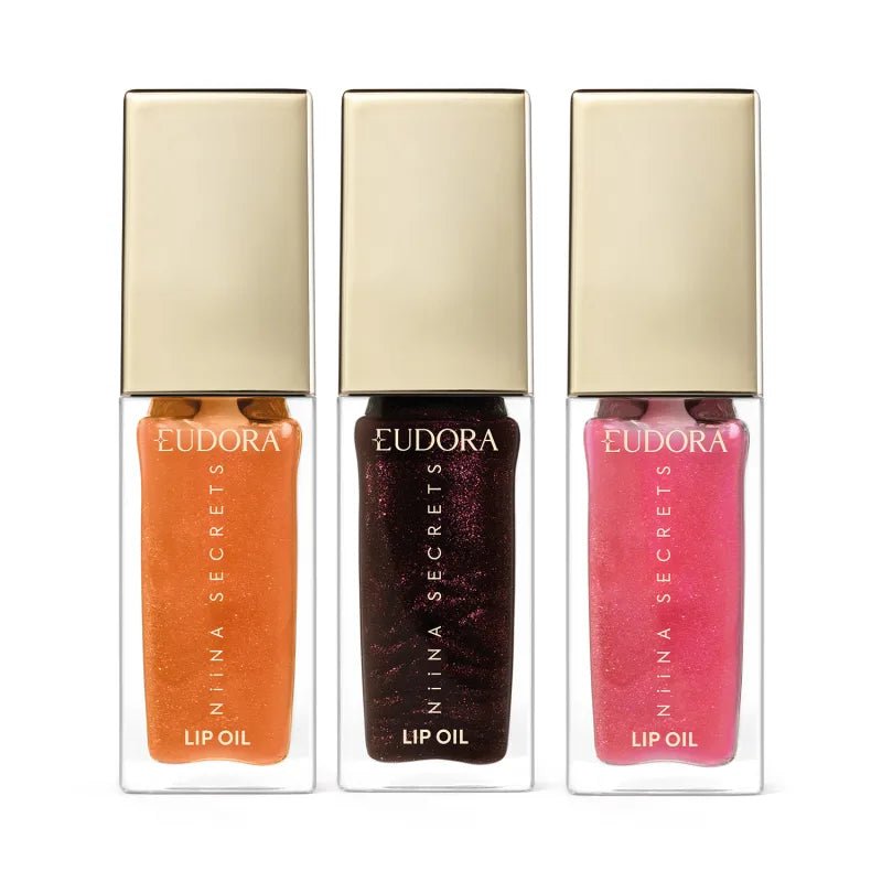 Combo Niina Secrets Lip Oil Shine Flowers