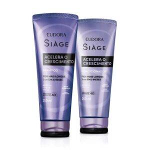 Combo Siàge Acelera o Crescimento: Shampoo 250ml + Condicionador 200ml